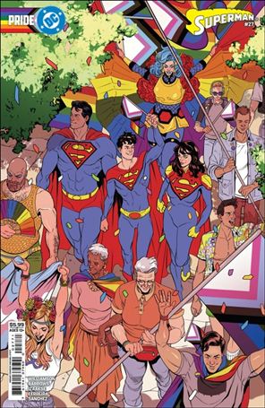 Superman (2023) issue 27-E Rachael Stott DC Pride Cardstock Cover