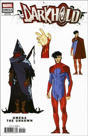 Darkhold Omega issue nn-D Cian Tormey 1:10 Design Cover