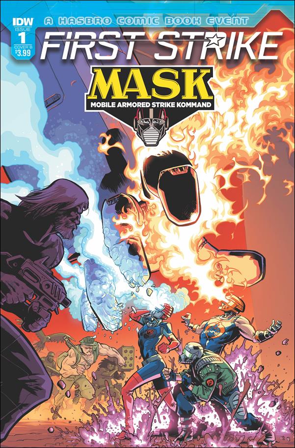 M.A.S.K. First Strike issue 1-B Ilias Kyriazis Cover