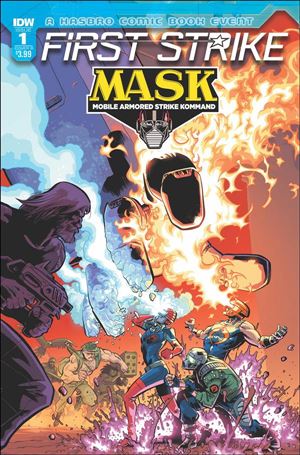 M.A.S.K. First Strike issue 1-B Ilias Kyriazis Cover