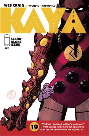 Kaya issue 19 Wes Craig Cover