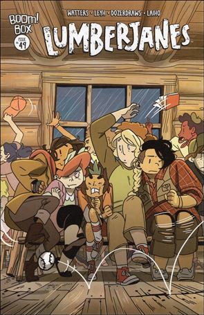 Lumberjanes issue 49 Kat Leyh Cover