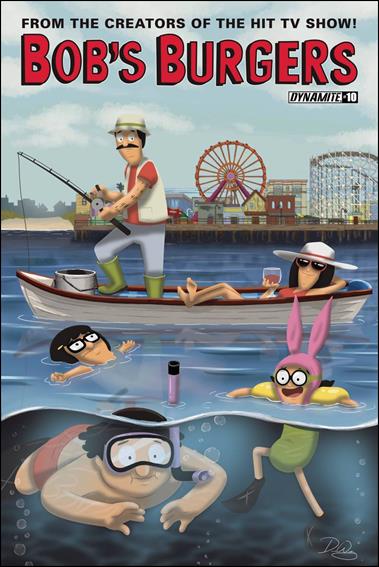 Bob's Burgers (2015) issue 10-B Damon Wong Cover