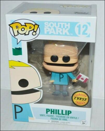 Pop! South Park figure 12-B Phillip (1:6 Canadian Flag Chase Variant)