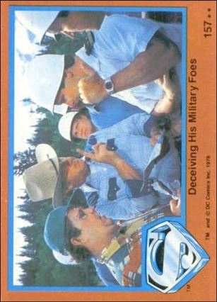 Superman (Movie) Series 2 (Base Set) card 157 Deceiving His Military Foes