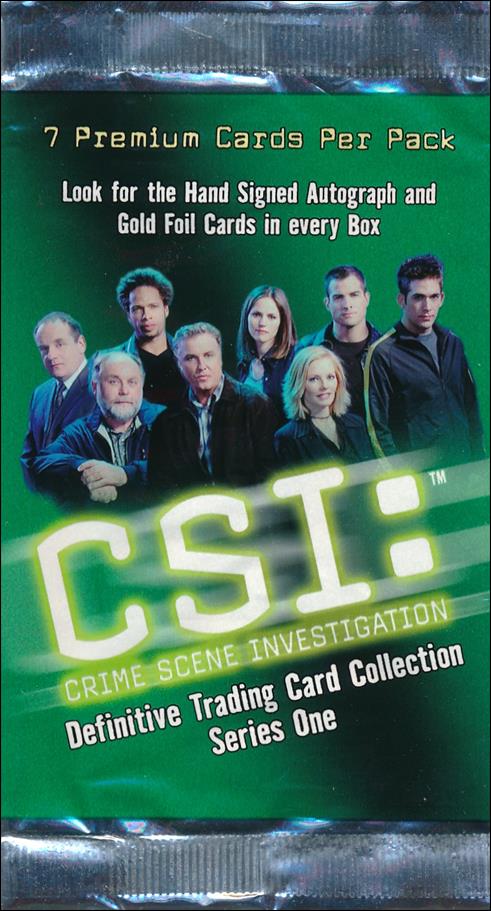 CSI: Crime Scene Investigation - Series One card 2 Sealed Pack