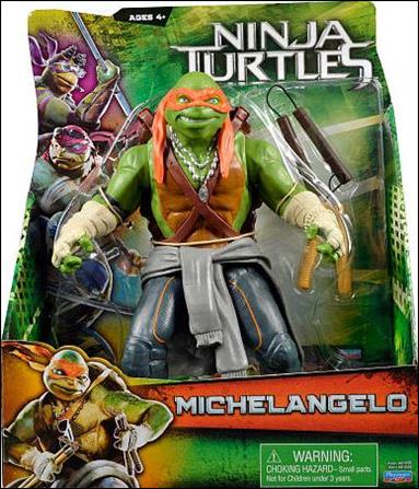 Ninja Turtles (11" Figures) figure 3 Michelangelo