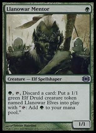 Magic the Gathering: Future Sight (Base Set) card 131 Llanowar Mentor