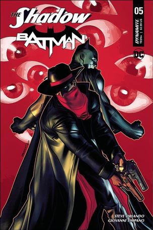 Shadow / Batman issue 5 Brandon Peterson Cover