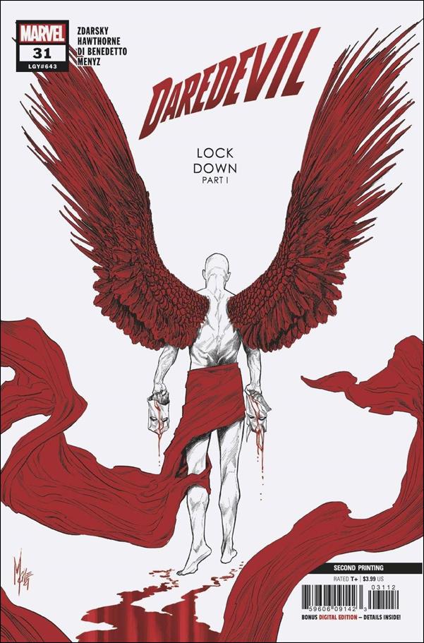 Daredevil (2019) issue 31-C Marco Checchetto Cover (2nd Printing)
