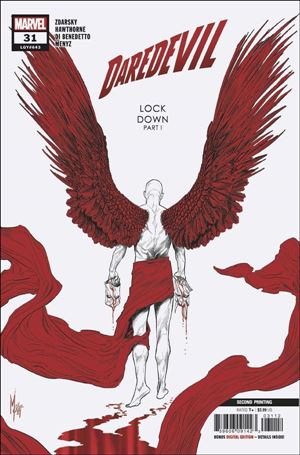 Daredevil (2019) issue 31-C Marco Checchetto Cover (2nd Printing)