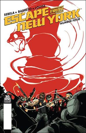 Escape from New York issue 4-B Riley Rossmo Cover
