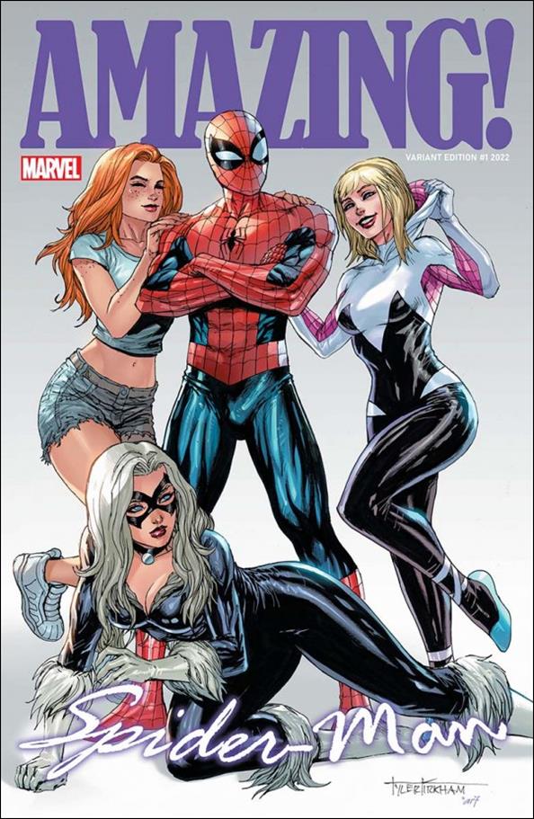 Amazing Spider-Man (2022) issue 1-T Tyler Kirkham Unknown Comics Cover