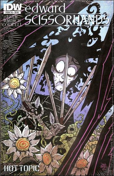Edward Scissorhands issue 3-C Drew Rausch Hot Topic Cover