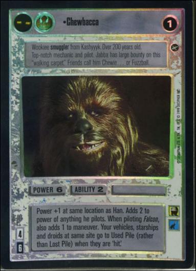 Star Wars: Reflections: A Collector's Bounty (Base Set) card 63 Chewbacca