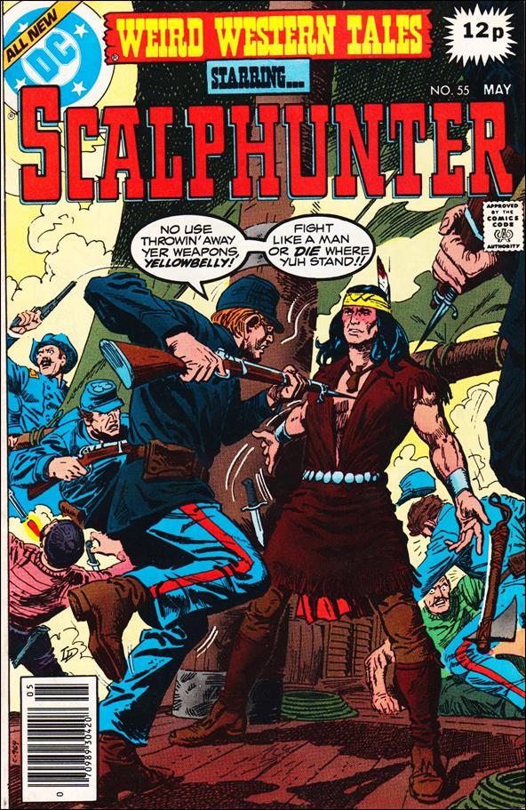 Weird Western Tales (1972) issue 55-B UK Price Cover