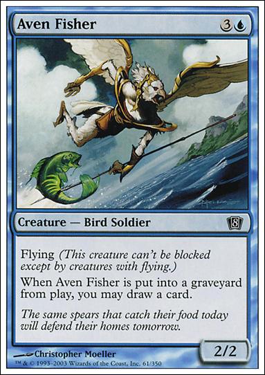 Magic the Gathering: 8th Edition (Base Set) card 61 Aven Fisher