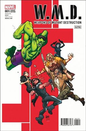 Weapons of Mutant Destruction issue 1-B Pasqual Ferry Cover