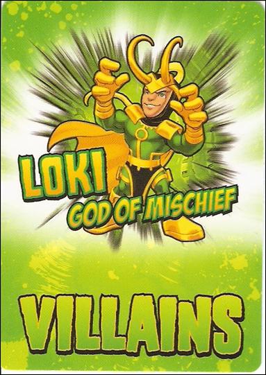 Marvel Super Hero Squad (Base Set) card 17 Loki