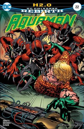 Aquaman (2016) issue 22 Brad Walker Cover
