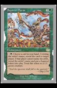 Magic the Gathering: Unglued (Base Set) card 66 Squirrel Farm