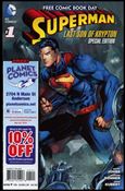 Superman: The Last Son of Krypton FCBD Special Edition issue 1-S Planet Comics Cover