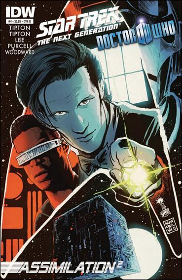 Star Trek: The Next Generation / Doctor Who: Assimilation2 issue 4-B Francesco Francavilla Cover