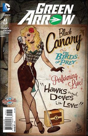 Green Arrow (2011) issue 43-B Ant Lucia Bombshells Cover