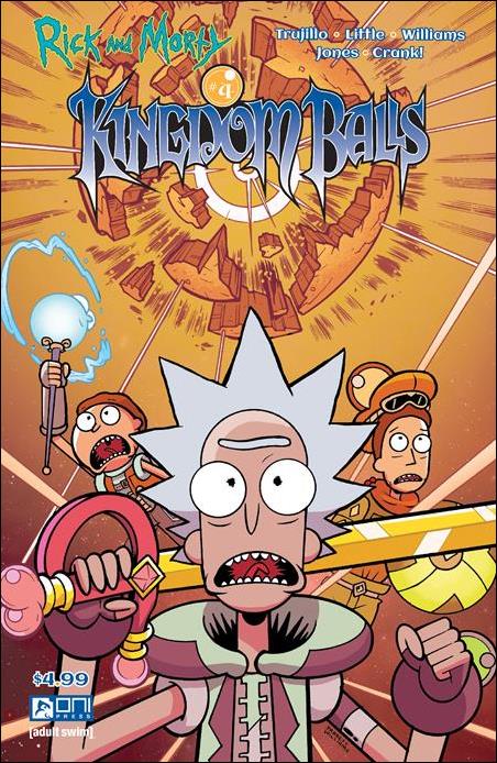 Rick and Morty: Kingdom Balls issue 4 Jarrett Williams Cover