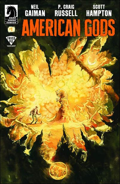 American Gods issue 1-H Fabio Moon Fried Pie Cover