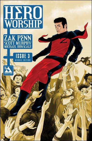 Hero Worship issue 3-C Heroic Cover