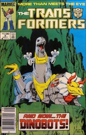 Transformers (1984) issue 8-C Canadian Price Cover