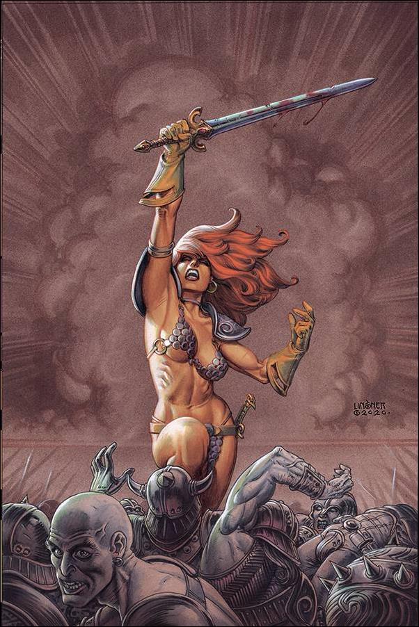 Red Sonja: Price of Blood issue 1-P Joseph Michael Linsner Virgin Cover
