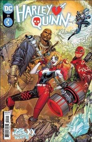 Harley Quinn (2021) issue 21 JonBoy Meyers Cover