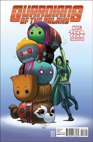 Guardians of the Galaxy (2015)  issue 11-B Ron Lim Tsum Tsum Cover