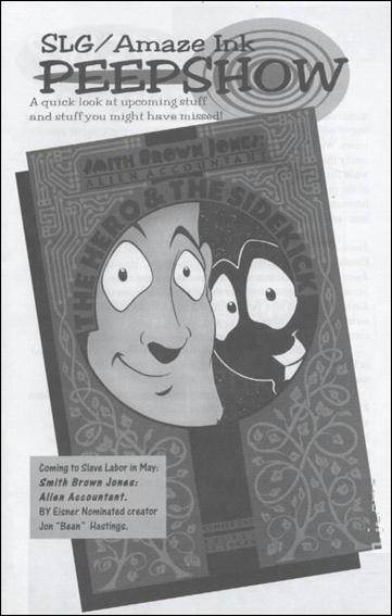 Slave Labor Peepshow (1999) issue 1
