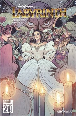 Jim Henson's Labyrinth (2024) issue 6-B Elizabeth Torque Cover