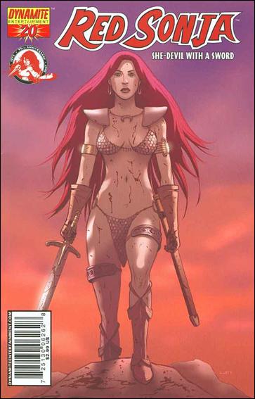 Red Sonja (2005) issue 20-B Jonathan Luna Standard Cover