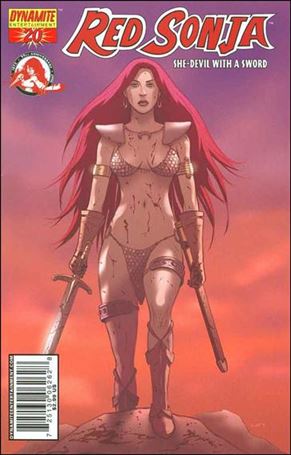 Red Sonja (2005) issue 20-B Jonathan Luna Standard Cover
