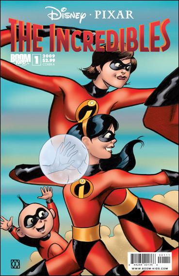 Incredibles: City of Incredibles issue 1 Matt Wagner "Left Side" Cover