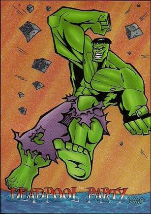 X-Men: Timelines (Deadpool Party) card 4 Hulk