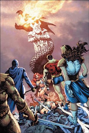 Red Sonja: The Superpowers issue 1-O Jonathan Lau 1:25 Virgin Cover