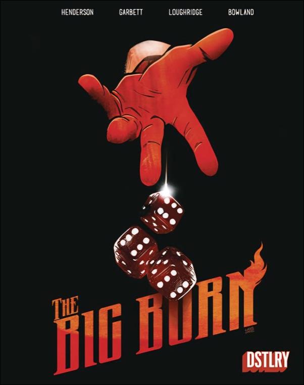 Big Burn issue 2 Lee Garbett Cardstock Cover