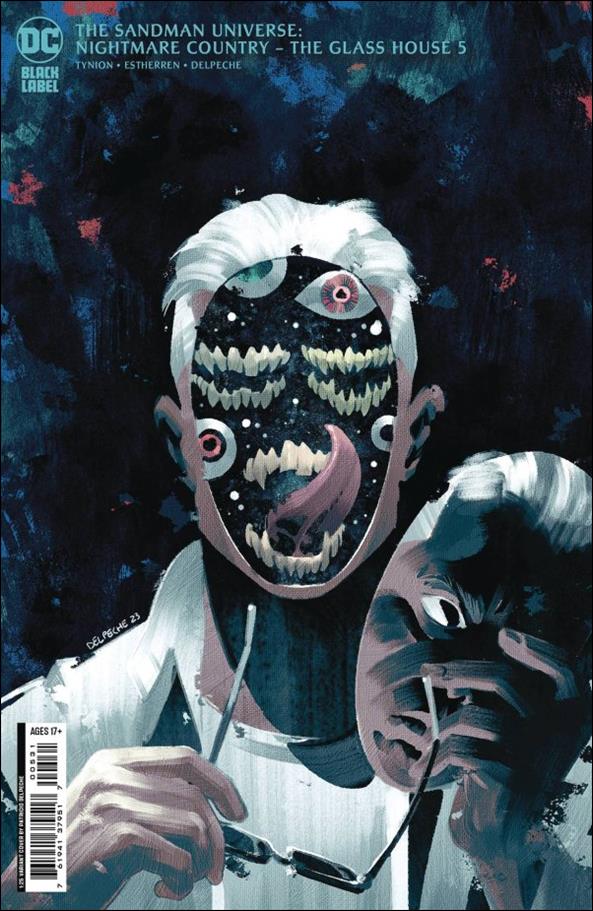 Sandman Universe: Nightmare Country - The Glass House issue 5-C Patricio Delpeche 1:25 Cardstock Cover
