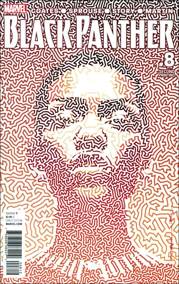 Black Panther (2016) issue 8-C Brian Stelfreeze Cover (2nd Printing)