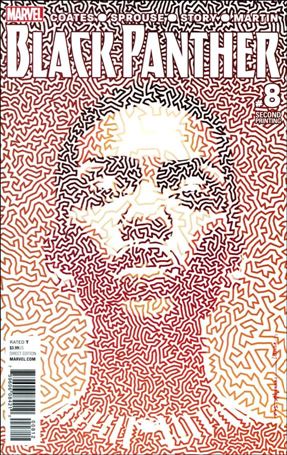 Black Panther (2016) issue 8-C Brian Stelfreeze Cover (2nd Printing)