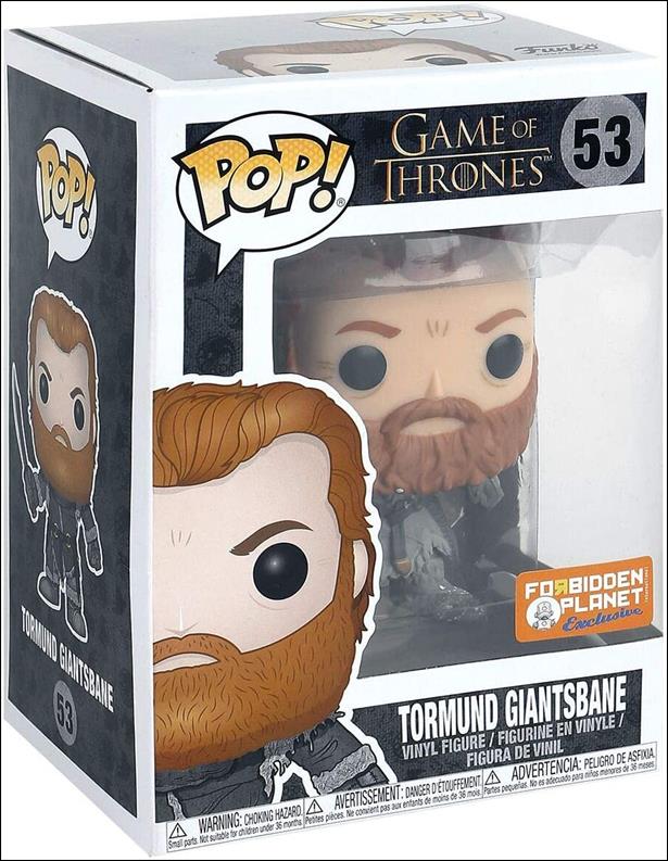 POP! Game of Thrones figure 53 Tormund Giantsbane