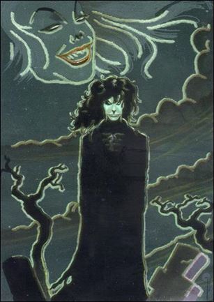 Evil Ernie Series II Chromium: Glow in the Dark (Base Set) card 53 Sand Evil