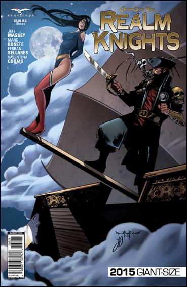 Grimm Fairy Tales Presents Realm Knights: 2015 Giant-Size issue nn-B Pasquale Qualano Cover