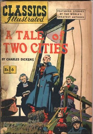 Classic Comics/Classics Illustrated issue 6-F HRN 51 - First Classics Illustrated Logo